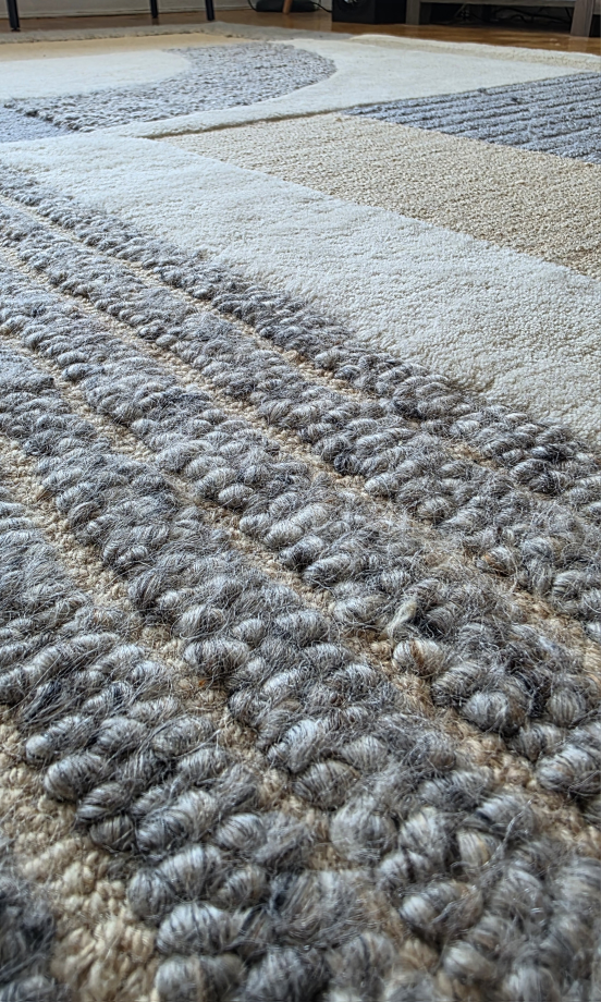 Rug - 5' x 8' Handtufted Wool Carpet - photo 2