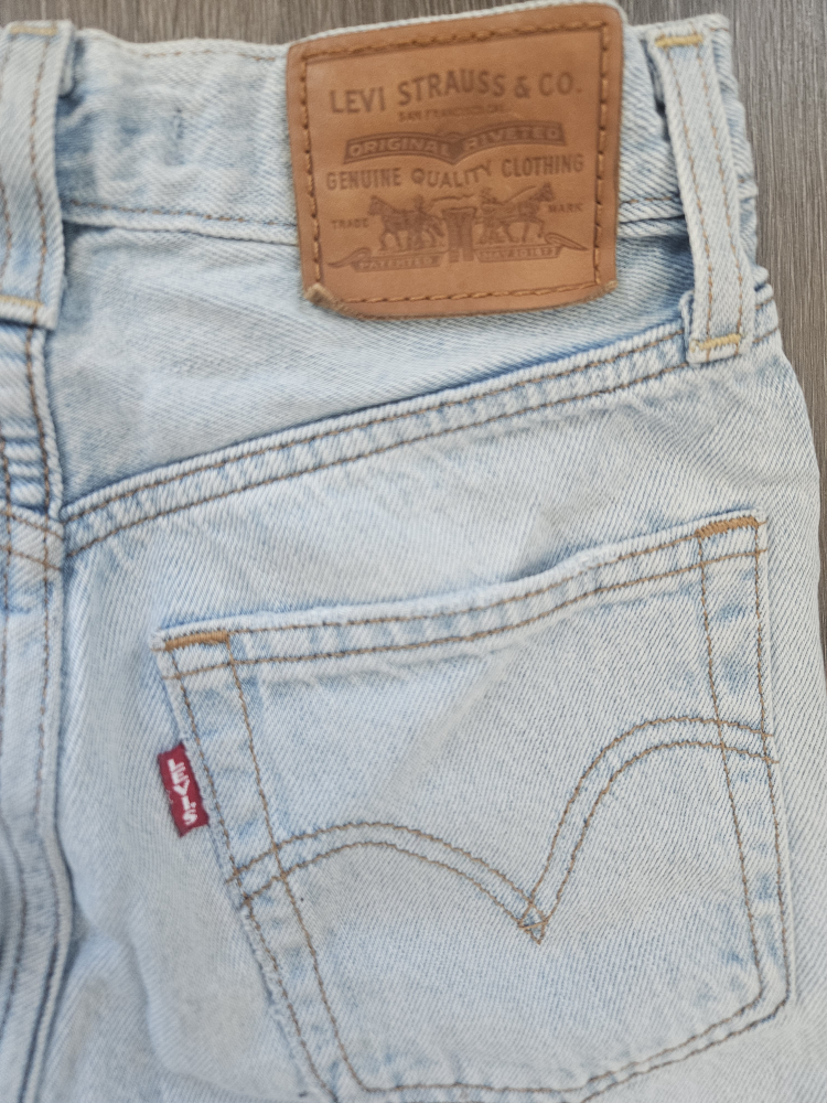 Levi's Ribcage Straight Jeans, Size 24 - photo 3