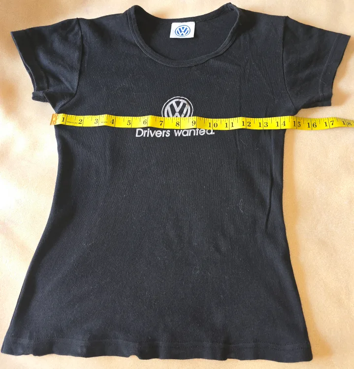 Vintage Volkswagen Black T-Shirt thumbnail