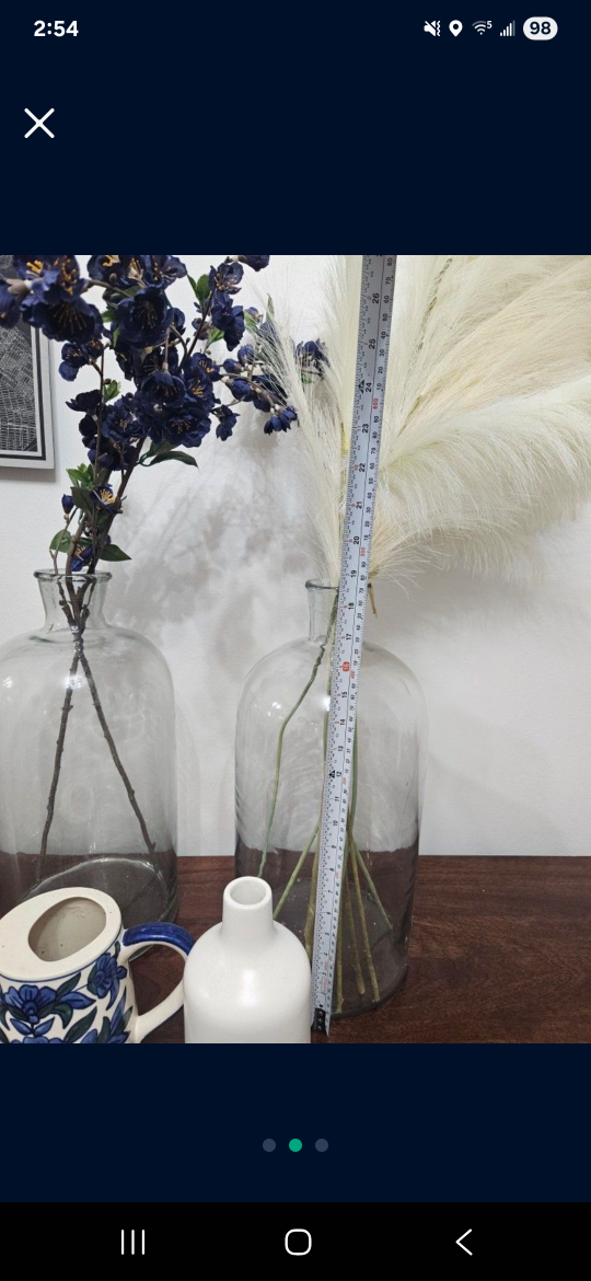 2 oversized aphotecary Decorative Glass Vase - photo 2