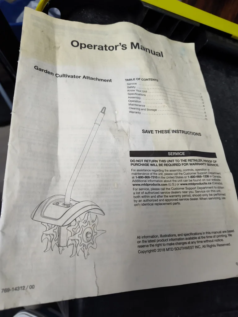 TrimmerPlus GC720 Garden Cultivator Attachment image indicator(2)