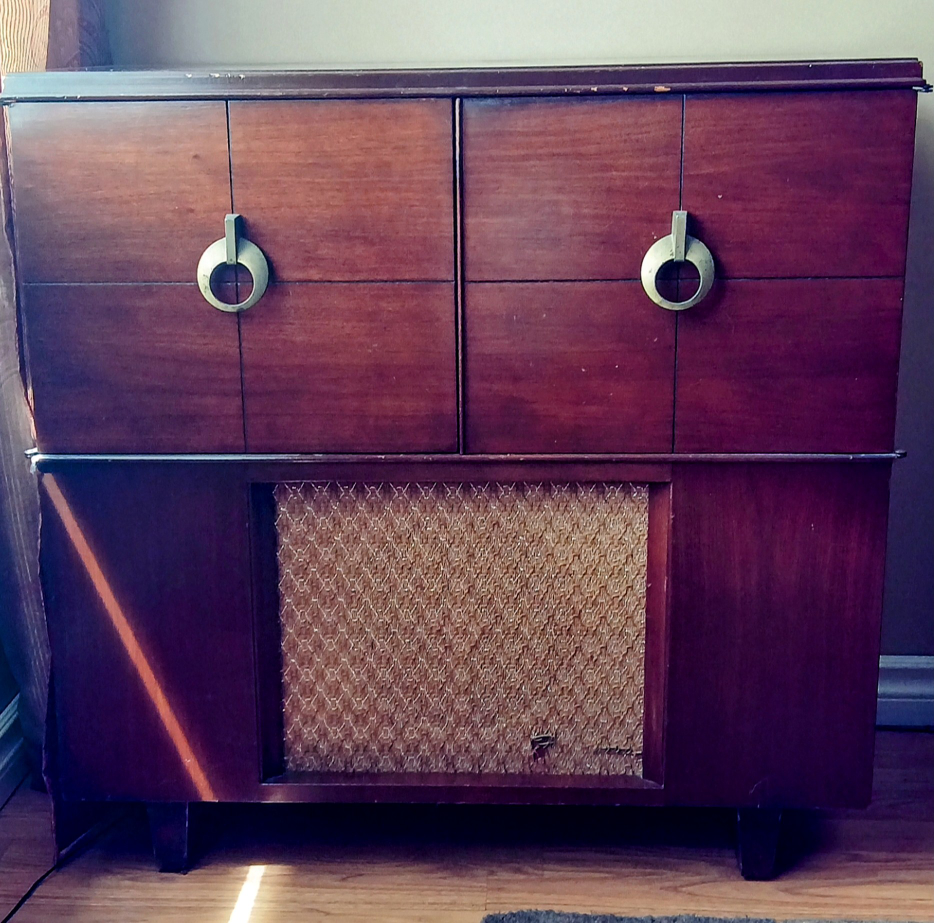 Vintage Radio Cabinet