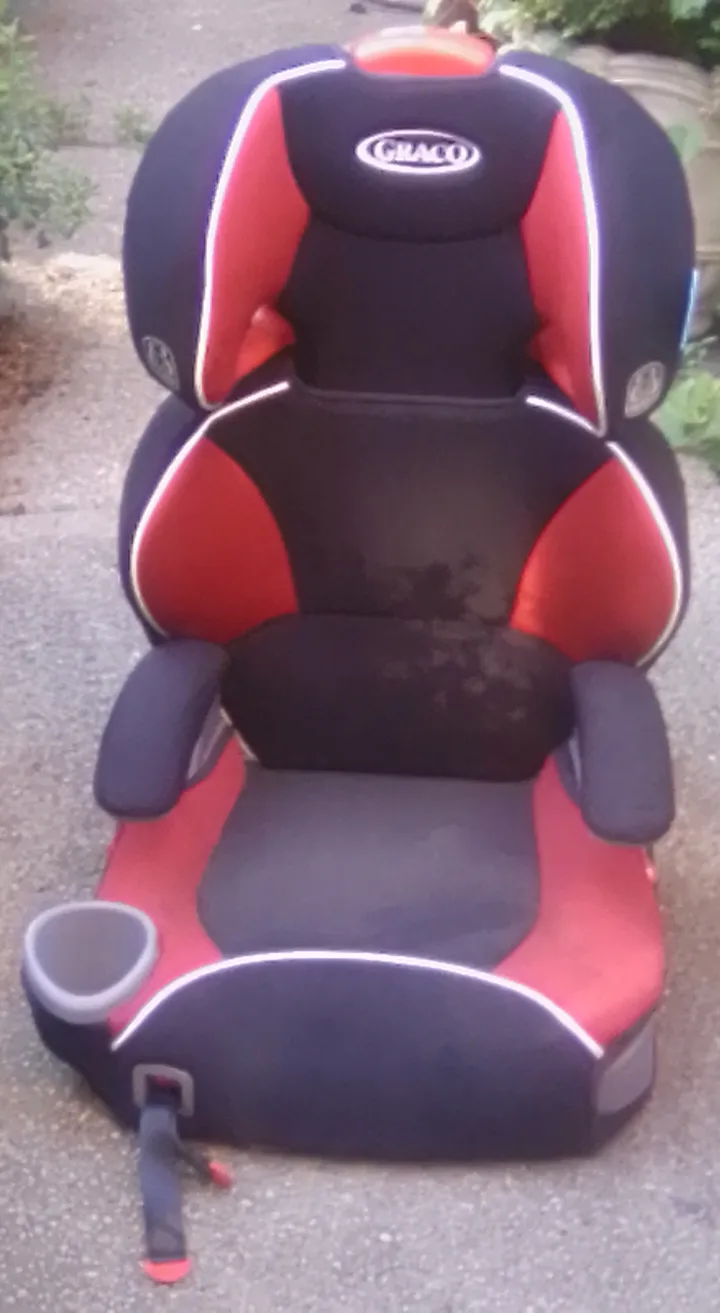 Graco Affix HB Booster Car Seat #freecycle thumbnail