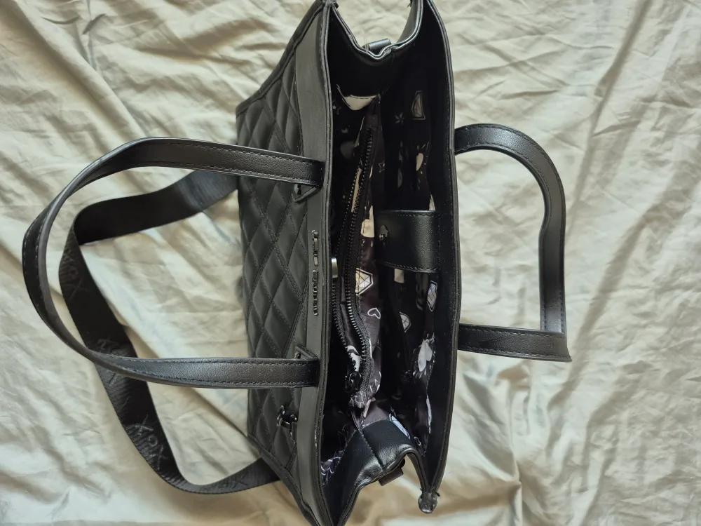 Black leather purse image indicator(3)