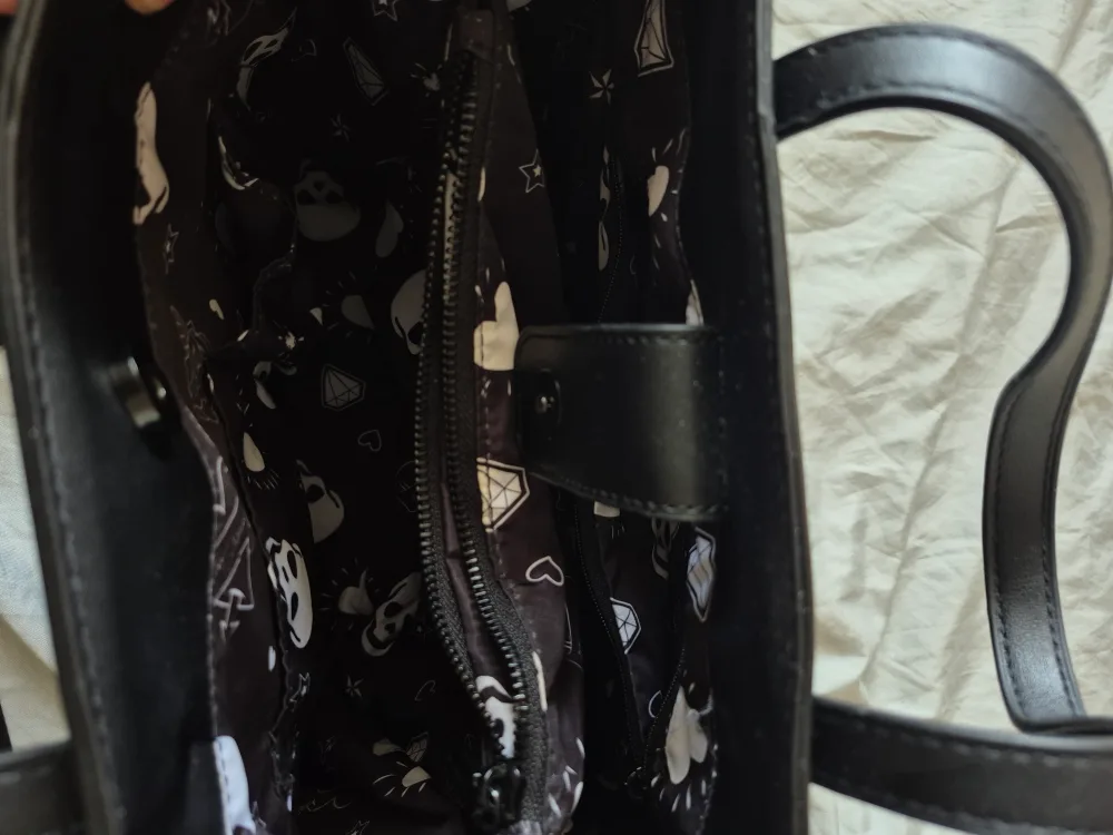 Black leather purse image indicator(4)