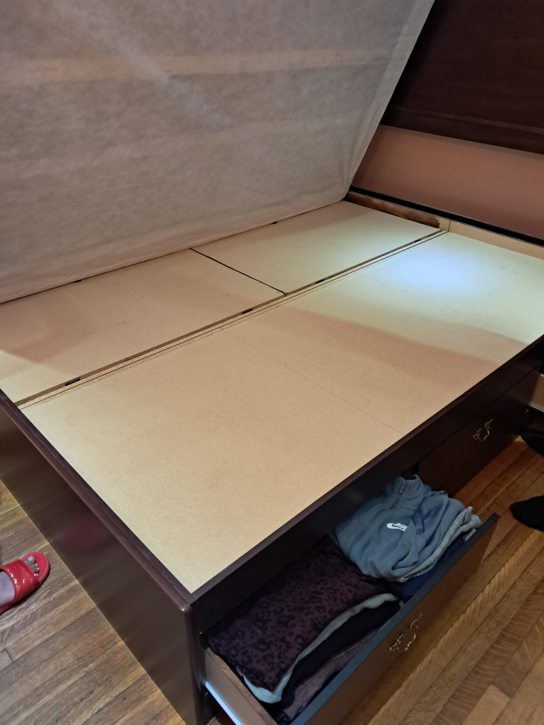 Bed Frame with Storage Drawers - photo 3