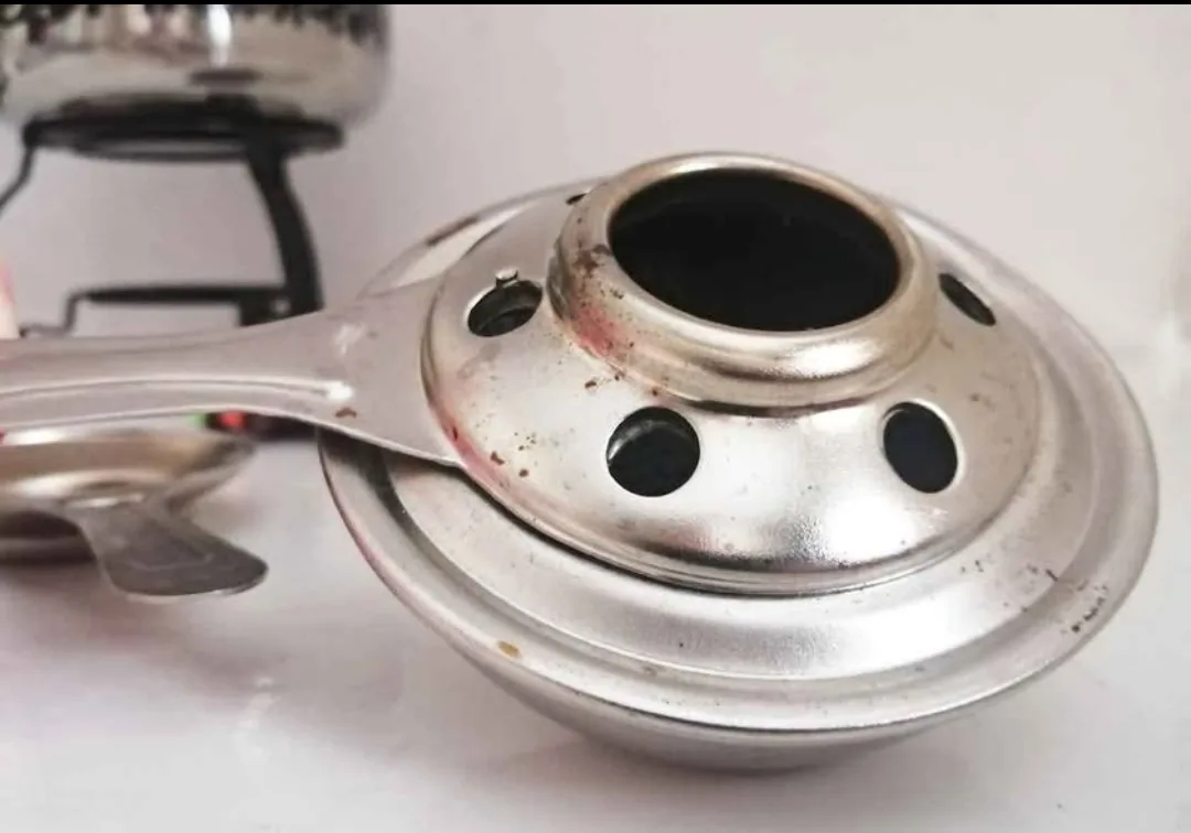 Stainless Steel Fondue Set ~ Retro ~ 1970s Kitchen image indicator(7)