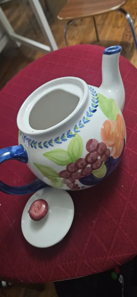 Floral Ceramic Teapot image indicator(2)