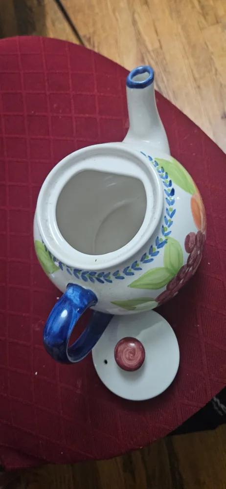 Floral Ceramic Teapot image indicator(3)