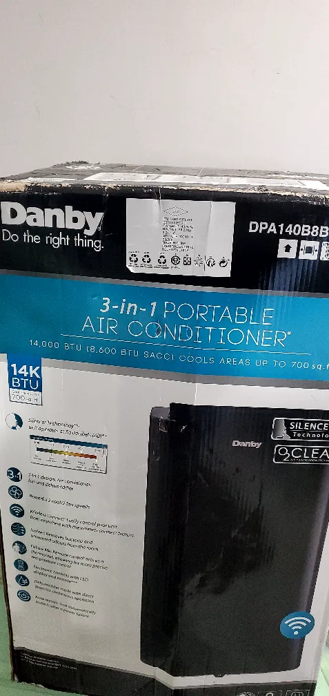 Danby DPA140B8PB 3-in-1 Portable Air Conditioner thumbnail
