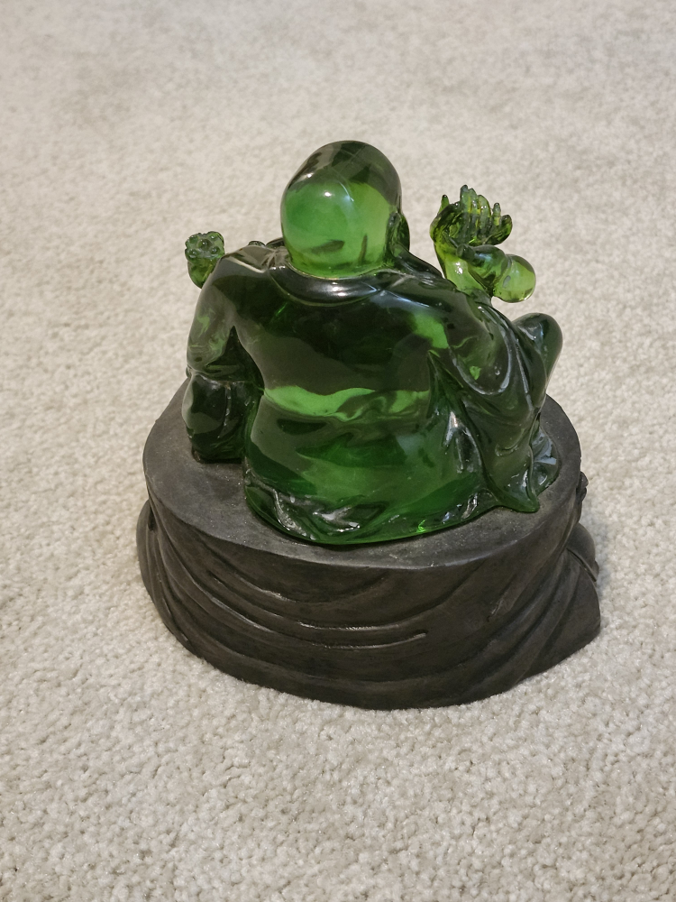 Green Buddha Statue - photo 2