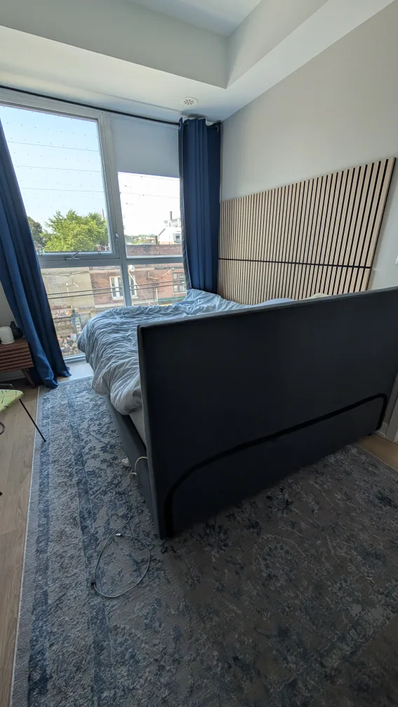 Queen Storage Bed Frame (Silk & Snow) thumbnail