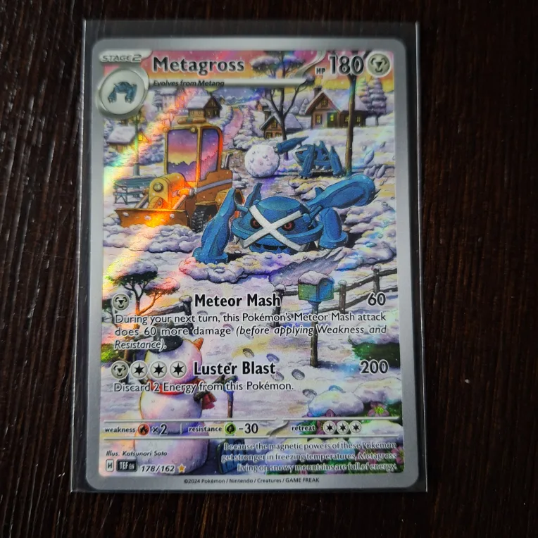 Metagross IR Temporal Forces Pokemon Card thumbnail