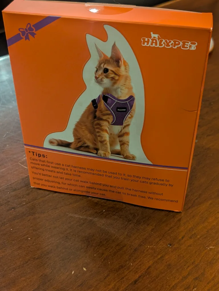 HalyPet Cat Harness - New in Box! thumbnail