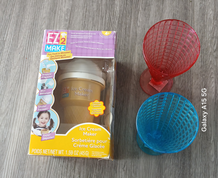 EZ 2 Make Ice Cream Maker Set