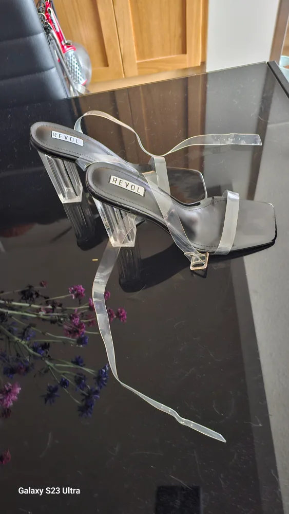 Revol Clear Strap Heels thumbnail