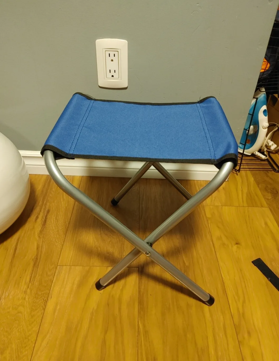 Foldable Stool - Blue thumbnail