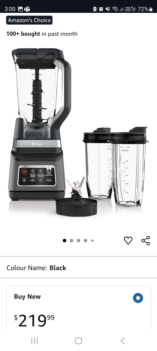 Ninja BN751C Professional Plus Blender DUO