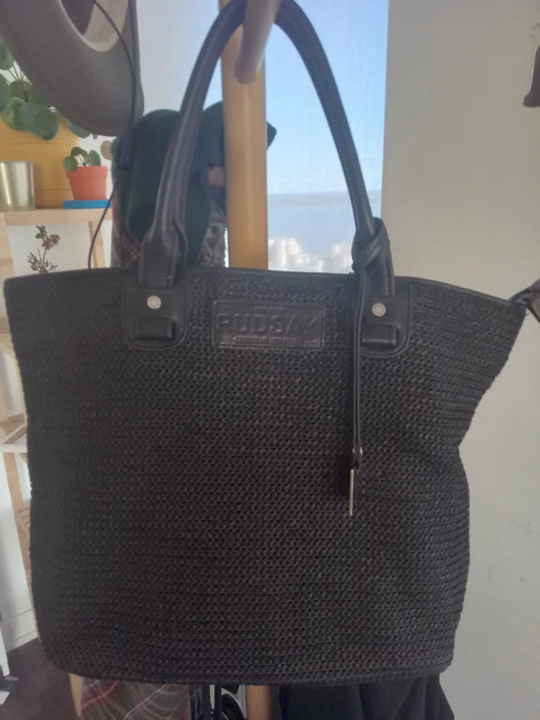 Rudsak Black Tote Bag thumbnail