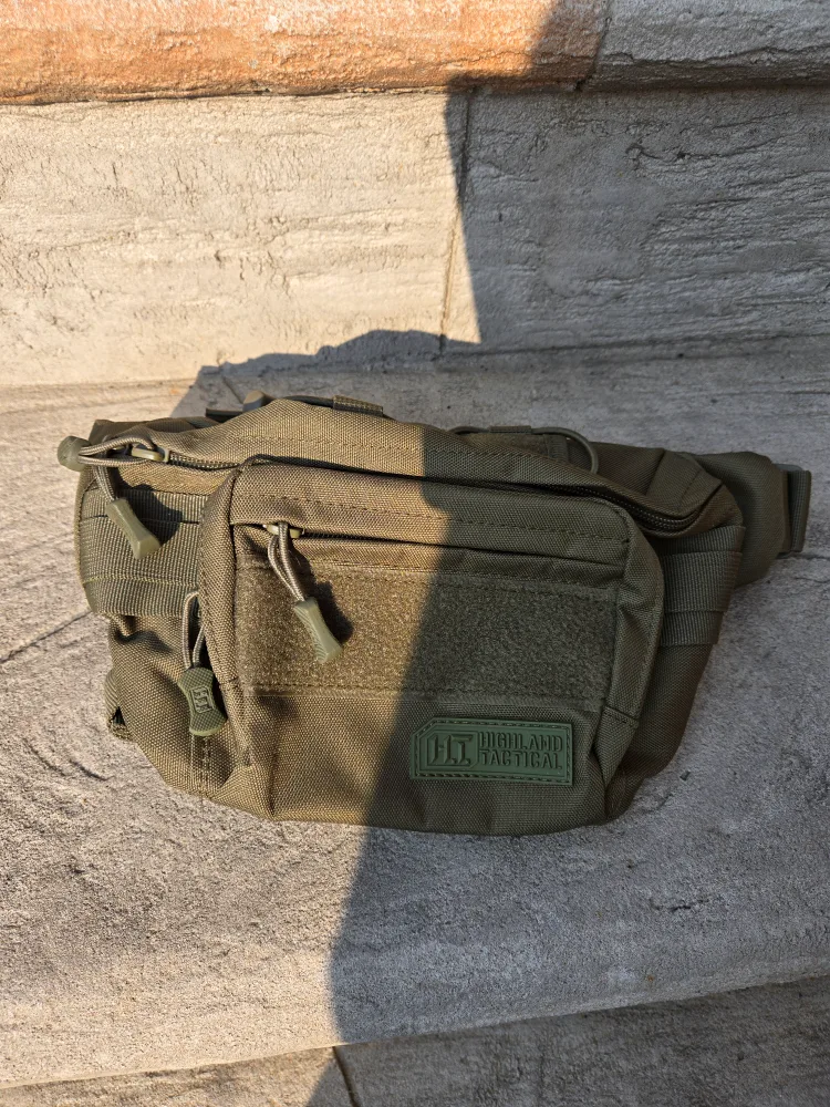 Highland tactical Green fanny/crossbody bag thumbnail