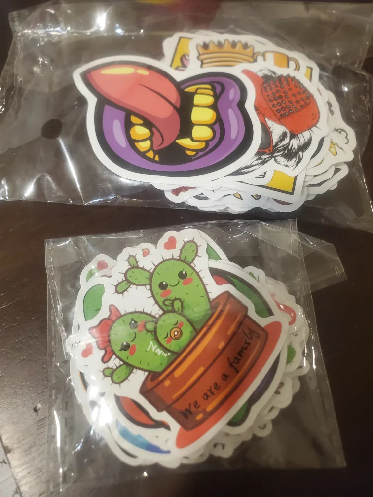 over 100 stickers thumbnail