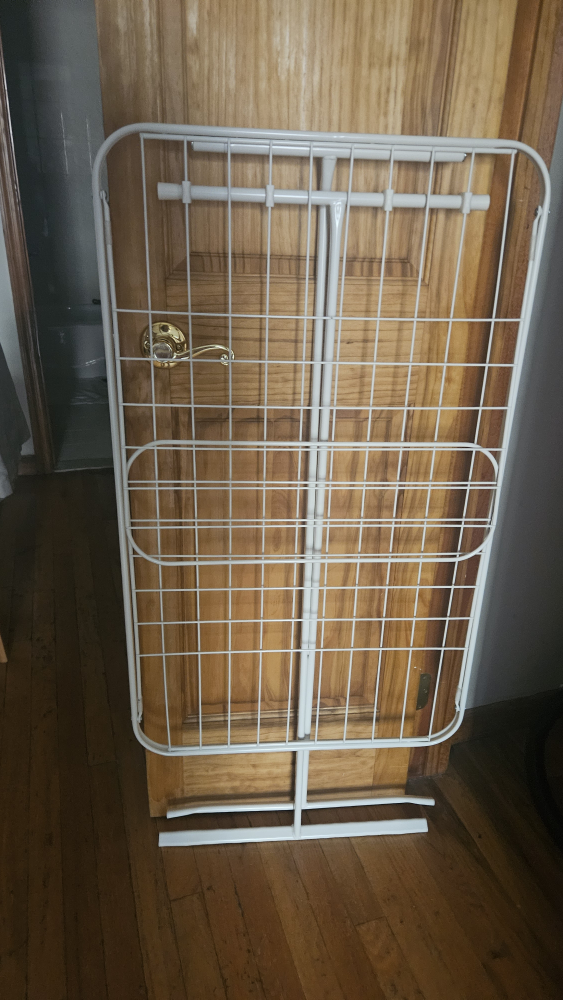 IKEA White Clothes Drying Rack - photo 3