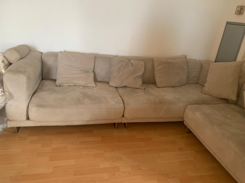 Beige Sectional Sofa - photo 2