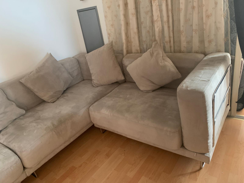 Beige Sectional Sofa - photo 3