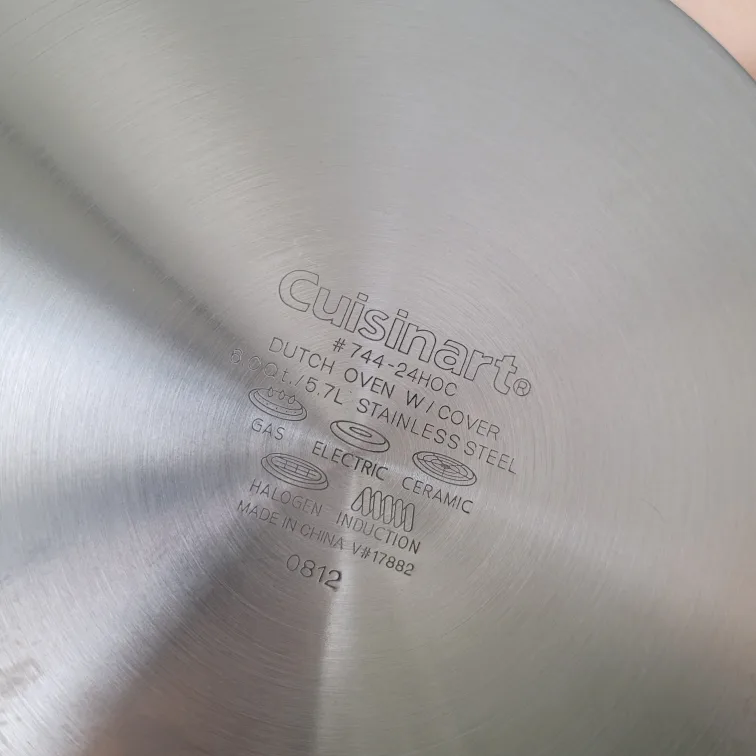 Cuisinart 5.7L Stainless Steel Cooking pot image indicator(5)