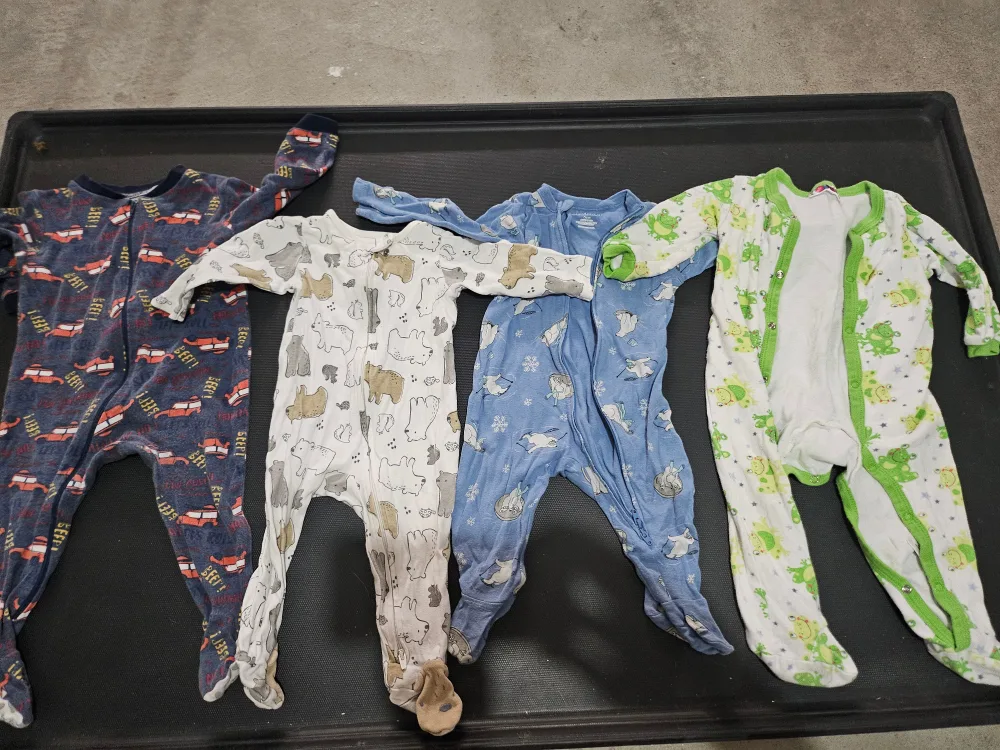 Baby Footed Pajamas - 1 yr old and under thumbnail