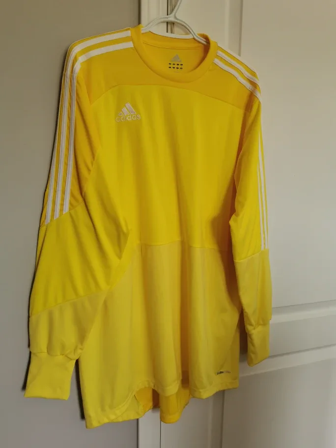 Adidas Yellow Goalie Jersey - Size XL thumbnail