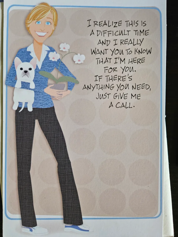 🥕 Ellen DeGeneres Greeting Cards - Set of 6. Mint condition image indicator(10)