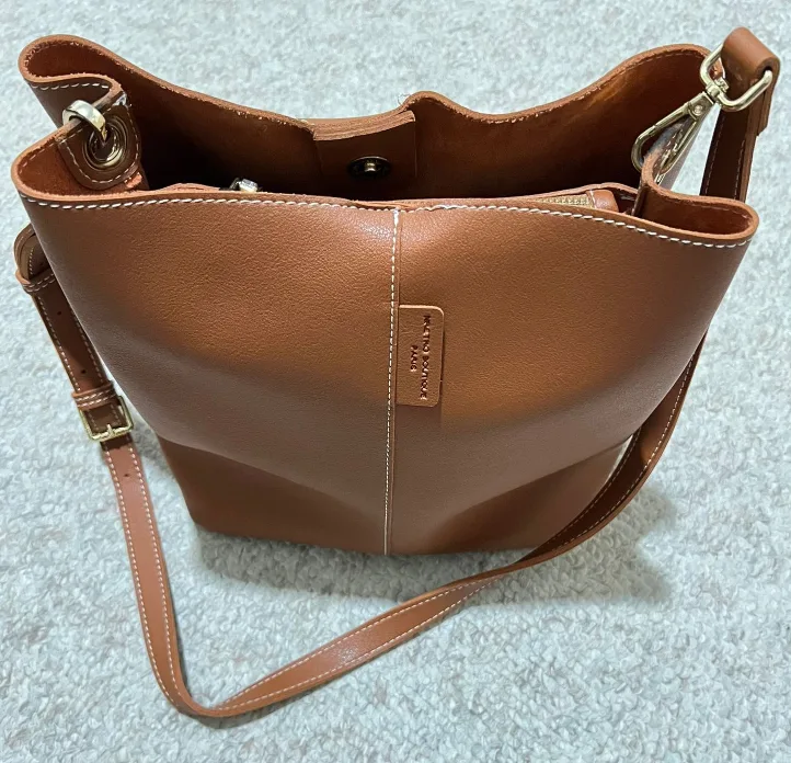 Katte London Brown Bucket Bag image indicator(2)