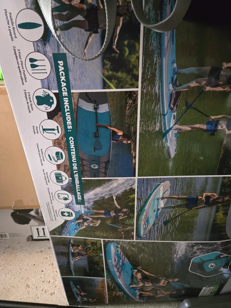 Body Glove Twin Pro Tandem Stand-Up Paddle Board iSUP image indicator(6)