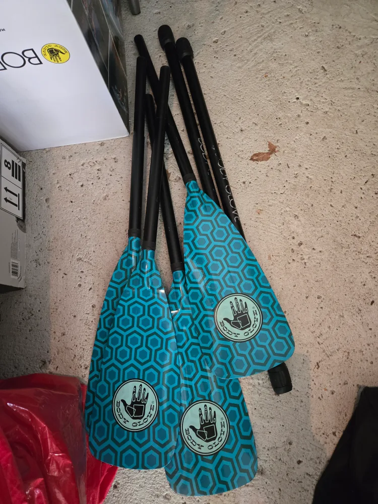 Body Glove Twin Pro Tandem Stand-Up Paddle Board iSUP image indicator(7)