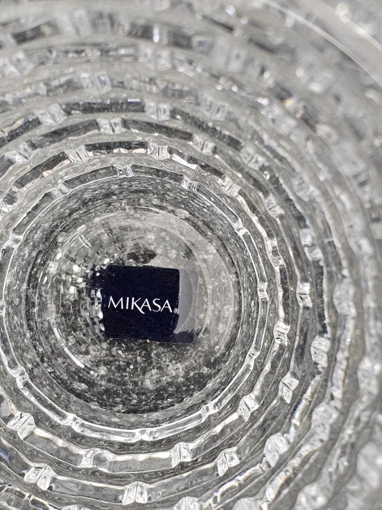 New Mikasa Palazzo Crystal Vase - 30cm image indicator(5)