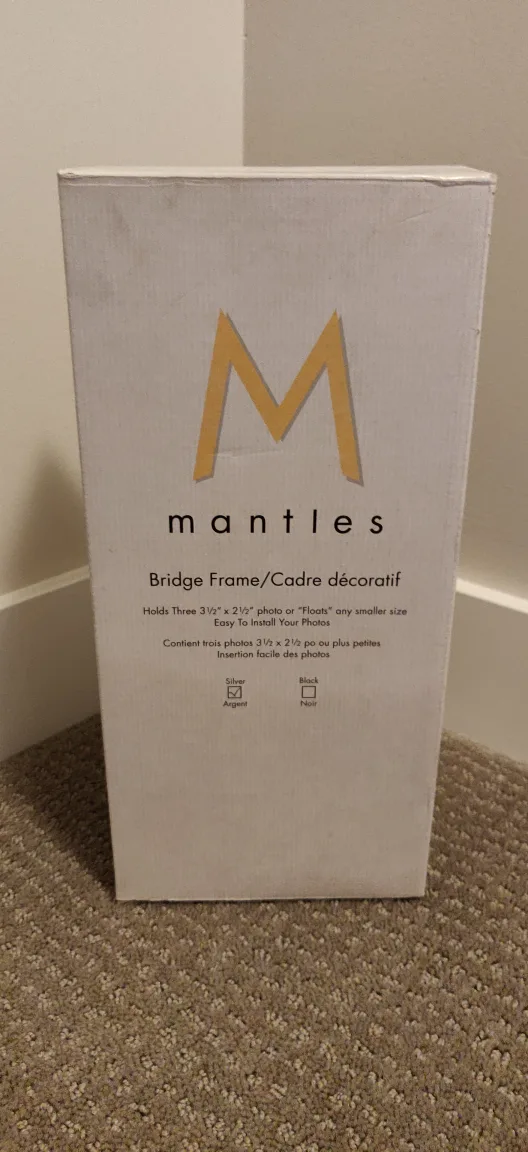 NEW Mantles Bridge Photo Frame - 3.5" x 2.5" - Floating Pictures image indicator(10)
