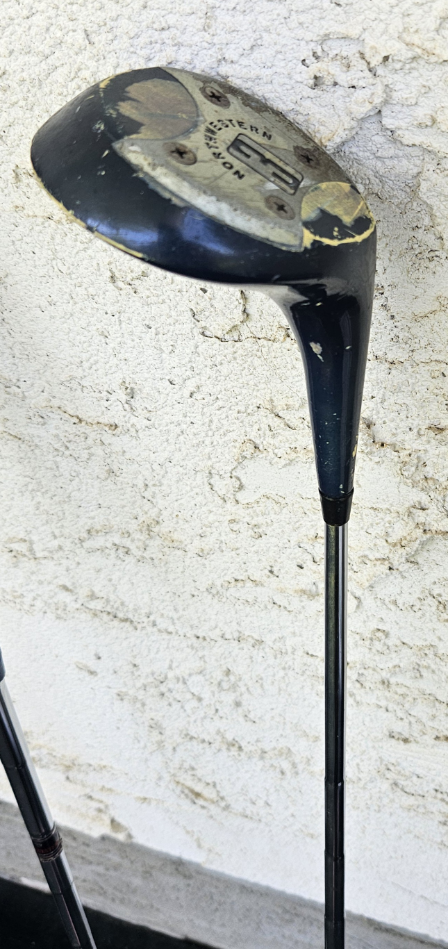 Northwestern Pro Registered #3 wood golf club - photo 3