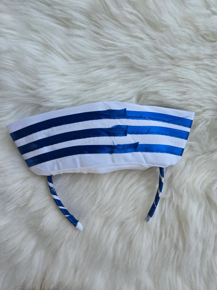 Sailor Hat - Blue & White image indicator(2)