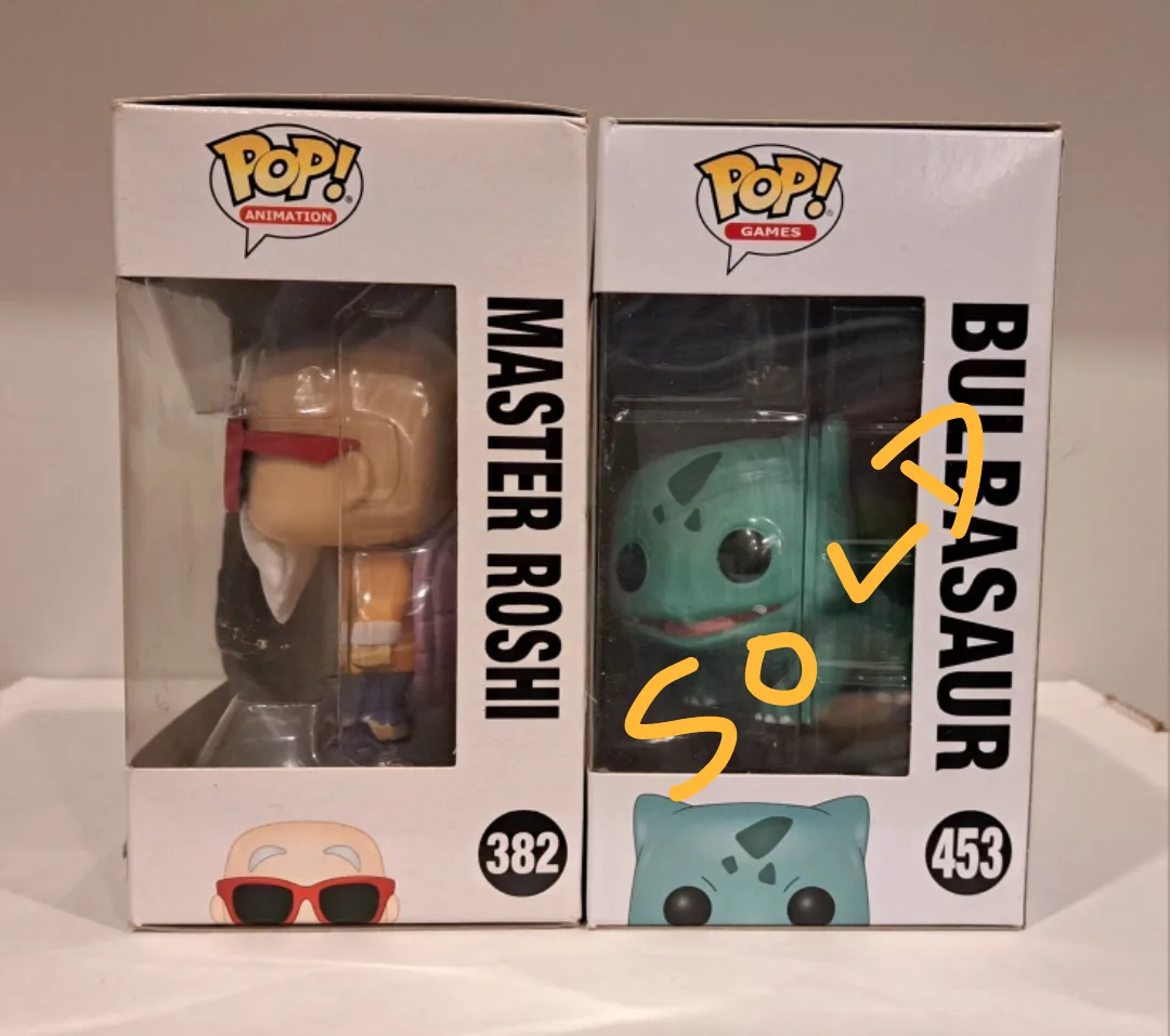 Funko Pop! Master Roshi & Bulbasaur image indicator(2)