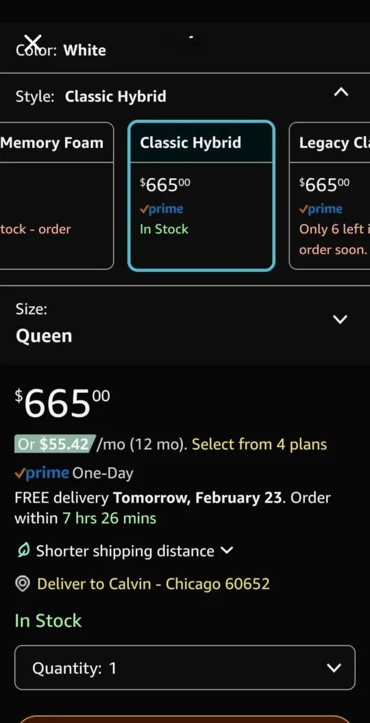 DreamCloud 12" Queen Mattress - Classic Hybrid image indicator(2)