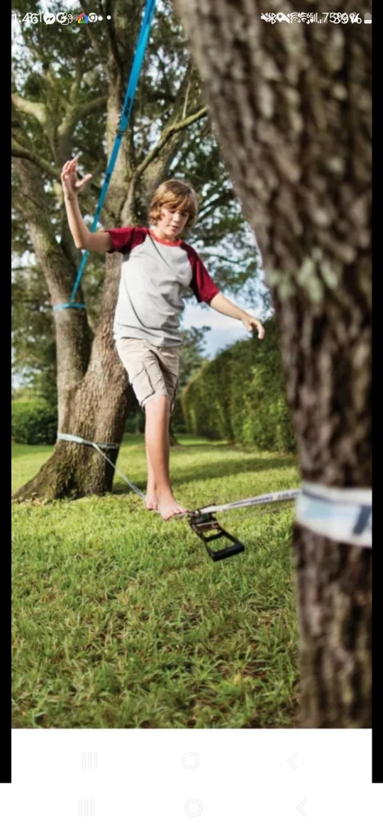 Ripline Slackline with Teaching Line thumbnail