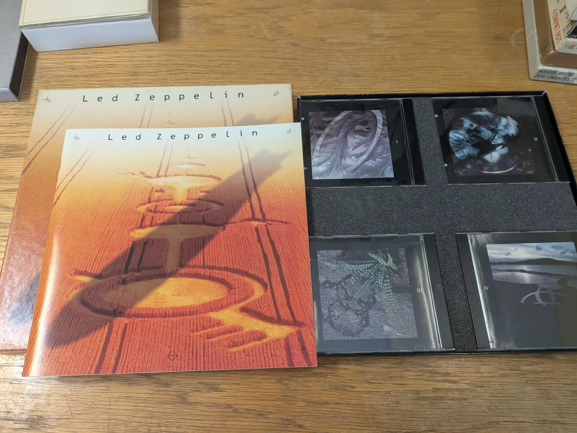 various CD box sets thumbnail
