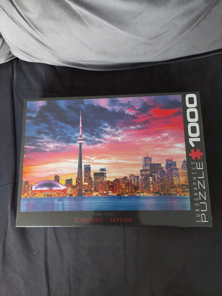 Eurographics Toronto Skyline 1000-Piece Jigsaw Puzzle thumbnail