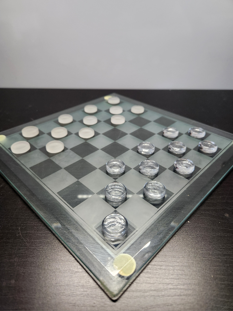 Glass Chess and Checkers Set - photo 2