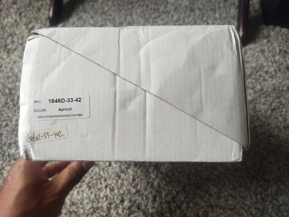 StumbleStuff Apricot Shoes with Box image indicator(2)