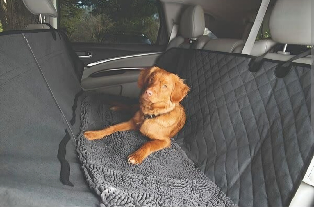 Dog Car Seat Cover - Black