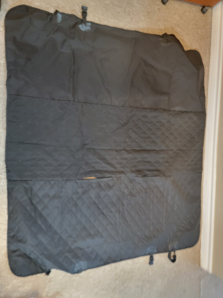 Dog Car Seat Cover - Black - photo 2