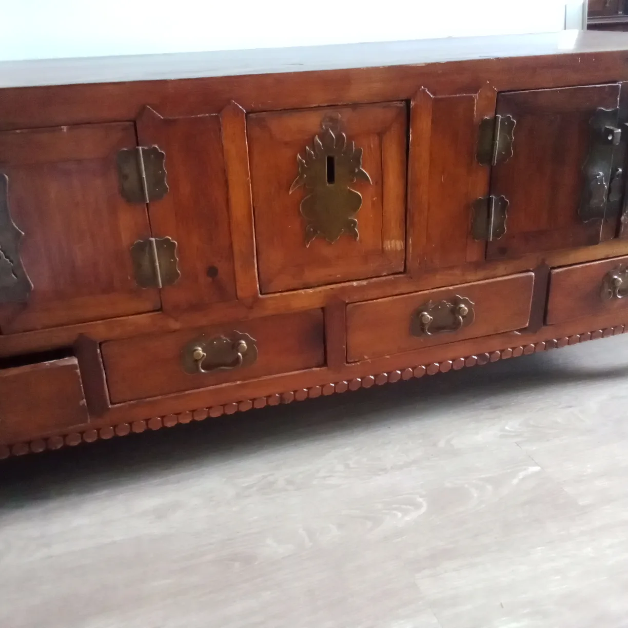 Antique Wooden Chest/Cabinet thumbnail
