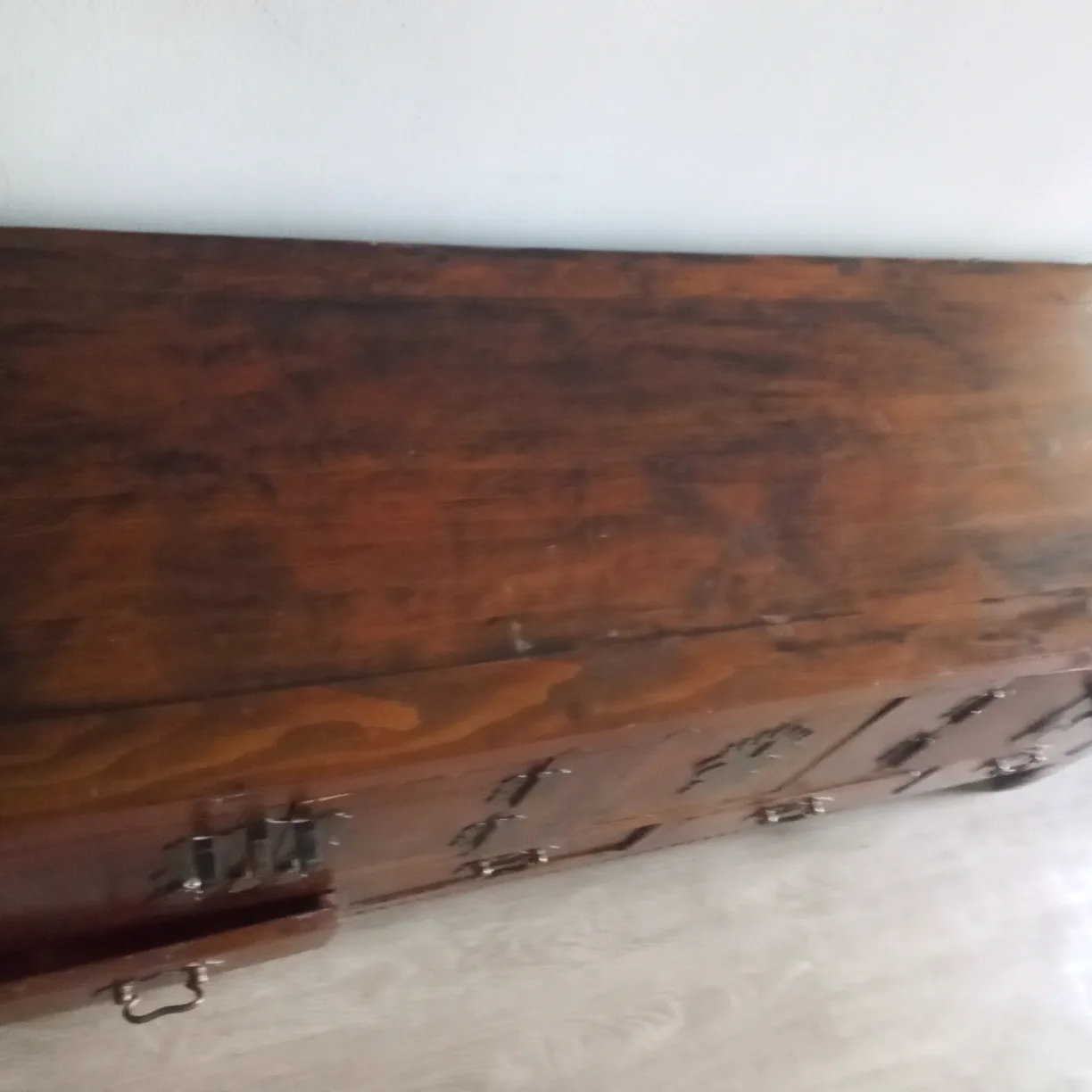 Antique Wooden Chest/Cabinet image indicator(2)